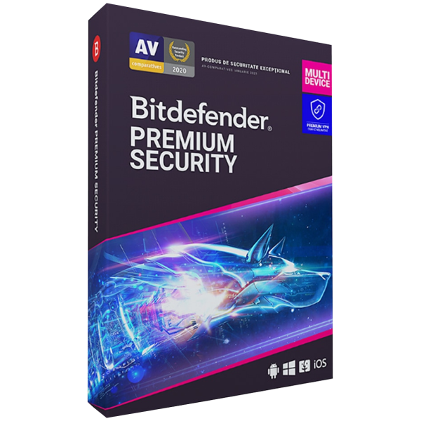 Bitdefender Total Security 1 year PC/Android/MacOS/iOS